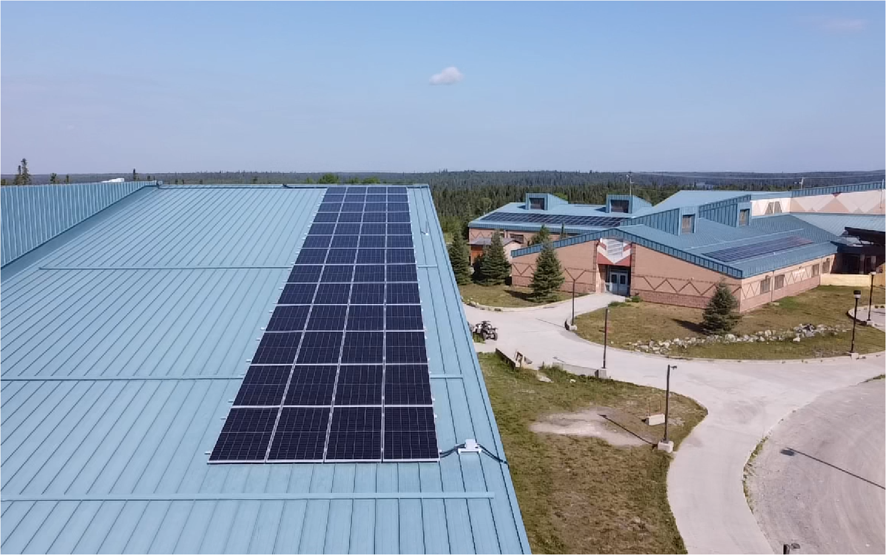 Solar Panels on Roof