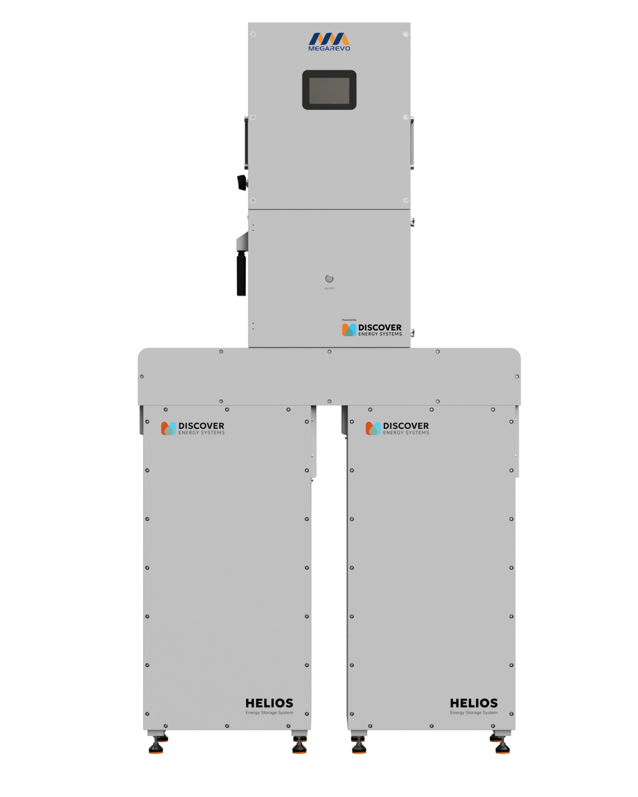 Three HELIOS with Megarevo 16K
